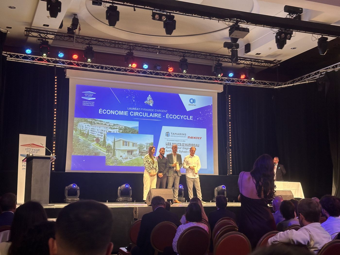 Pyramides d'Argent 2026 FPI Côte d'Azur : Économie circulaire « Écocycle » — Les Hauts d'Auribeau, Auribeau-sur-Siagne