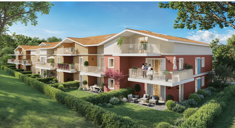 Immobilier neuf COGOLIN Proche centre - Facade 1