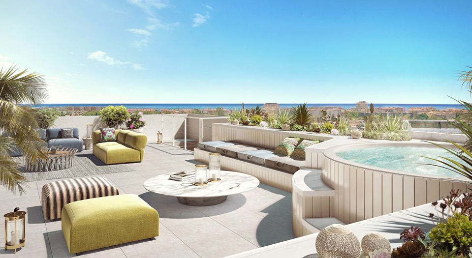 Programme neuf FREJUS Gallieni - exemple rooftop