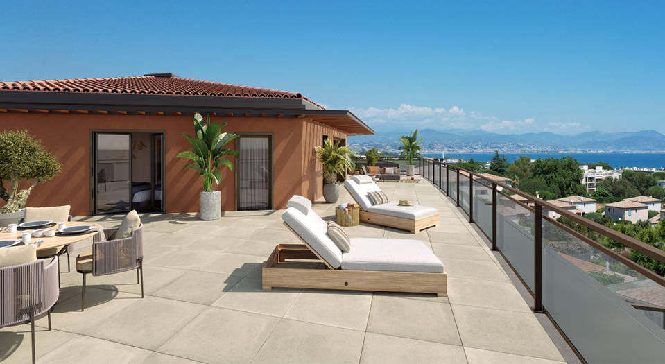 Programme neuf ANTIBES Les Bréguières-Toit-terrasse