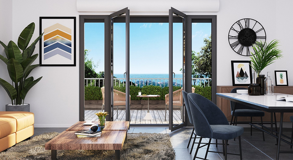 Résidence neuve BEAUSOLEIL Proche Monaco - vue mer
