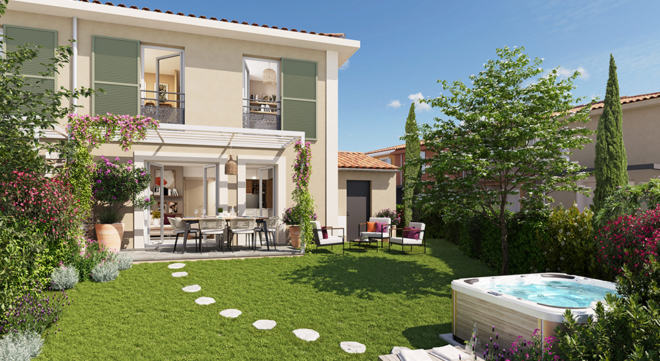 Villas neuves COGOLIN A 5 min du centre - jardin - jacuzzi